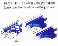 dj-tI、pI、cI-03型大跨距水平三通橋架